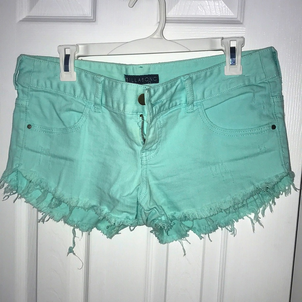 Billabong denim cutoff shorts